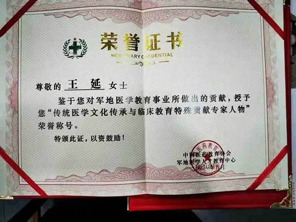 中国名人网 官方报道 最美名中医——王延
