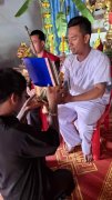 白衣刺符师傅阿赞诺法刺圣针	